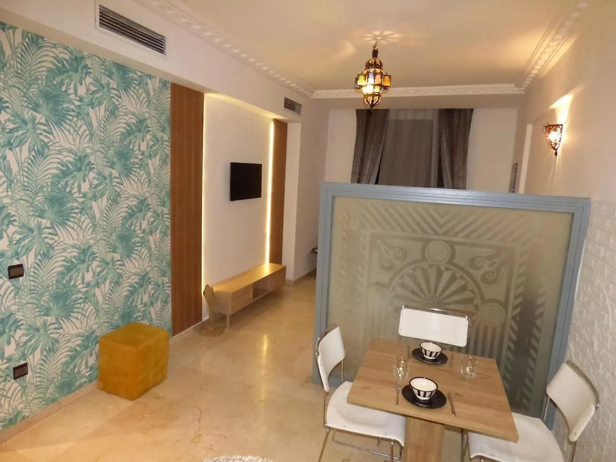 Belle Appartement In Gueliz Marrakesh Lägenhet