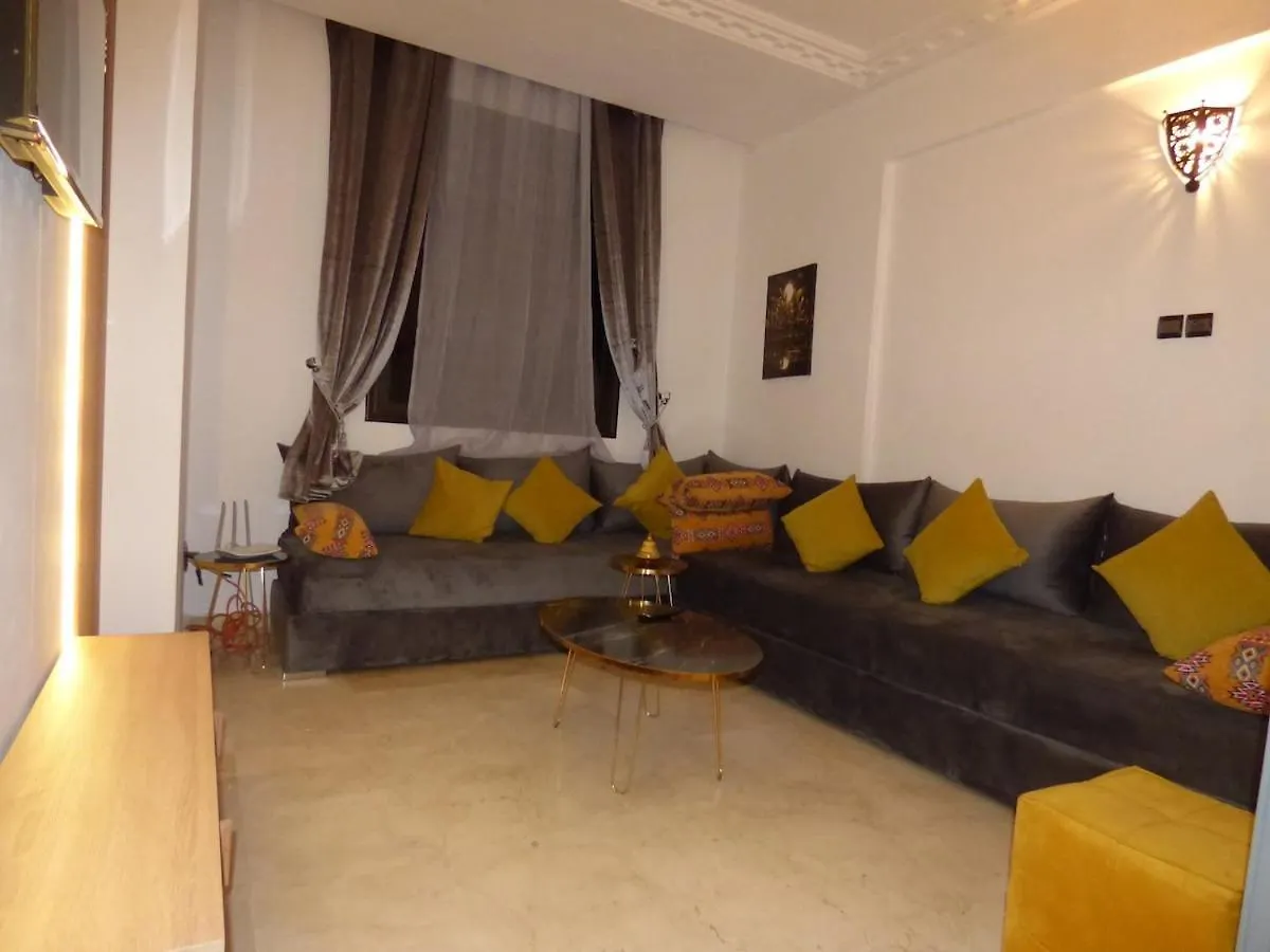 Lägenhet Belle Appartement In Gueliz Marrakesh Marocko