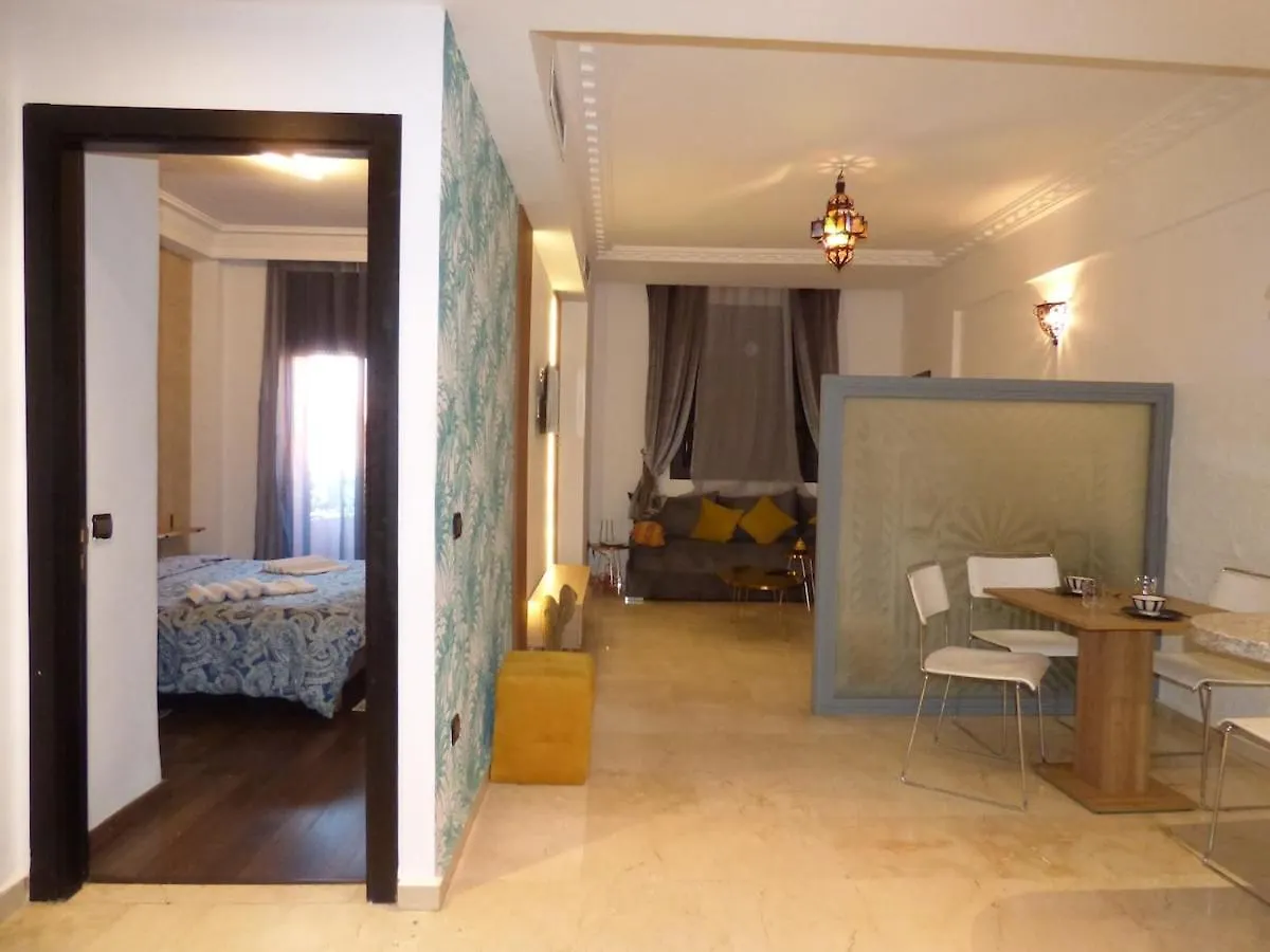 Lägenhet Belle Appartement In Gueliz Marrakesh